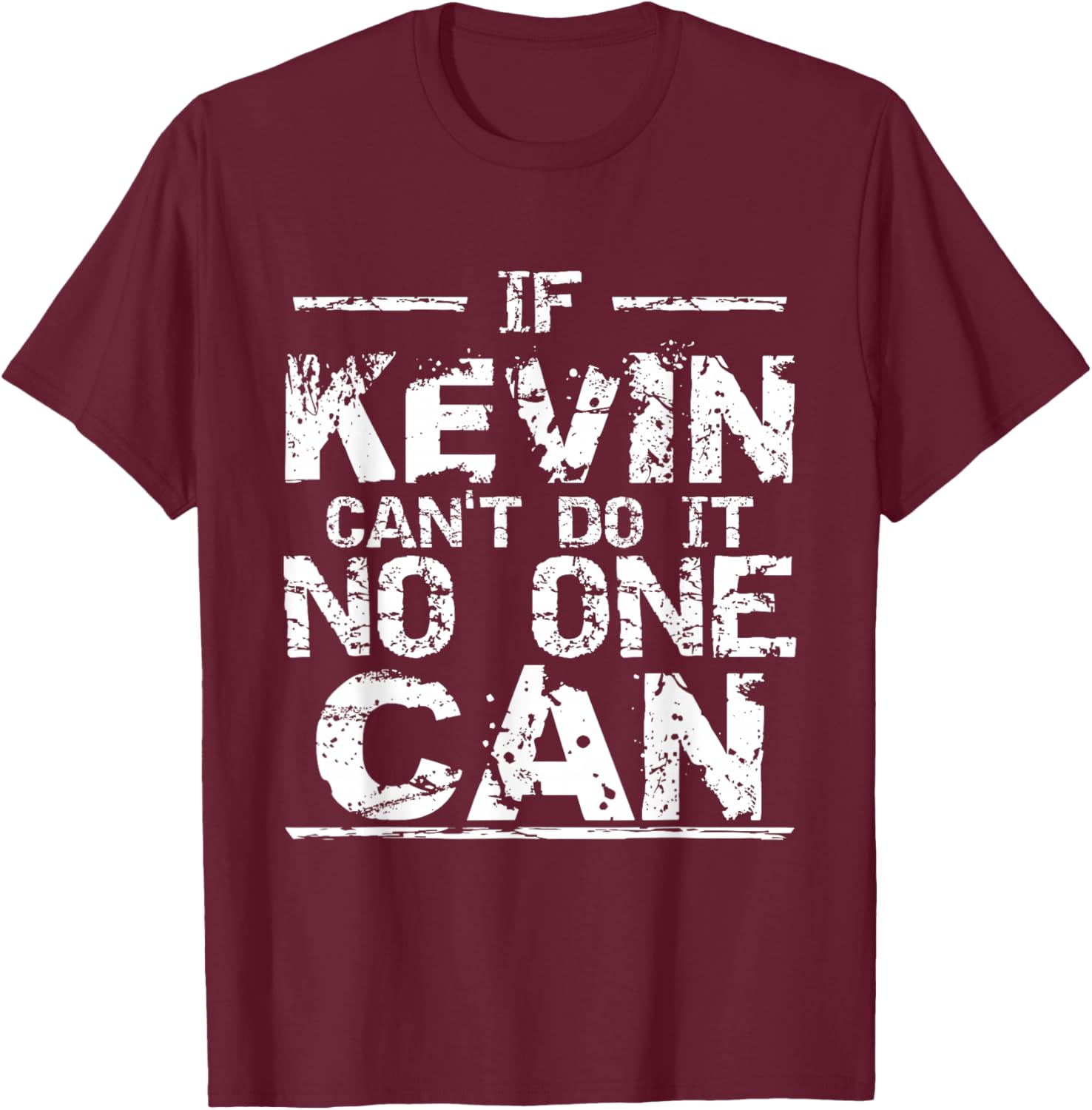 Kevin T-Shirt - T-Shirt | Maroon