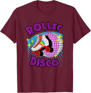 Roller Derby Gift Women Girls Roller Skating Roller T-Shirt - T-Shirt | Maroon