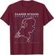 Netherlands Zaanse Schans T-Shirt - T-Shirt | Maroon