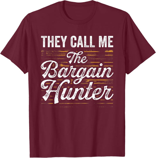 Flea Market Antique Collector Vintage Hunter Bargain Hunter T-Shirt - T-Shirt | Maroon