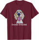 Doodle Grandad Shirt, Golden Doodle Grandpa T-Shirt - T-Shirt | Maroon