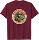 Remember Only You Vintage Smokey Bear Seal Retro T-Shirt - T-Shirt | Maroon