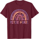 Nurturing Minds Back To Peace Psych Nurse Psychiatry Nurses T-Shirt - T-Shirt | Maroon