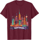 Travel Saudi Arabia Riyadh Jeddah Makkah Madinah Vacation T-Shirt - T-Shirt | Maroon