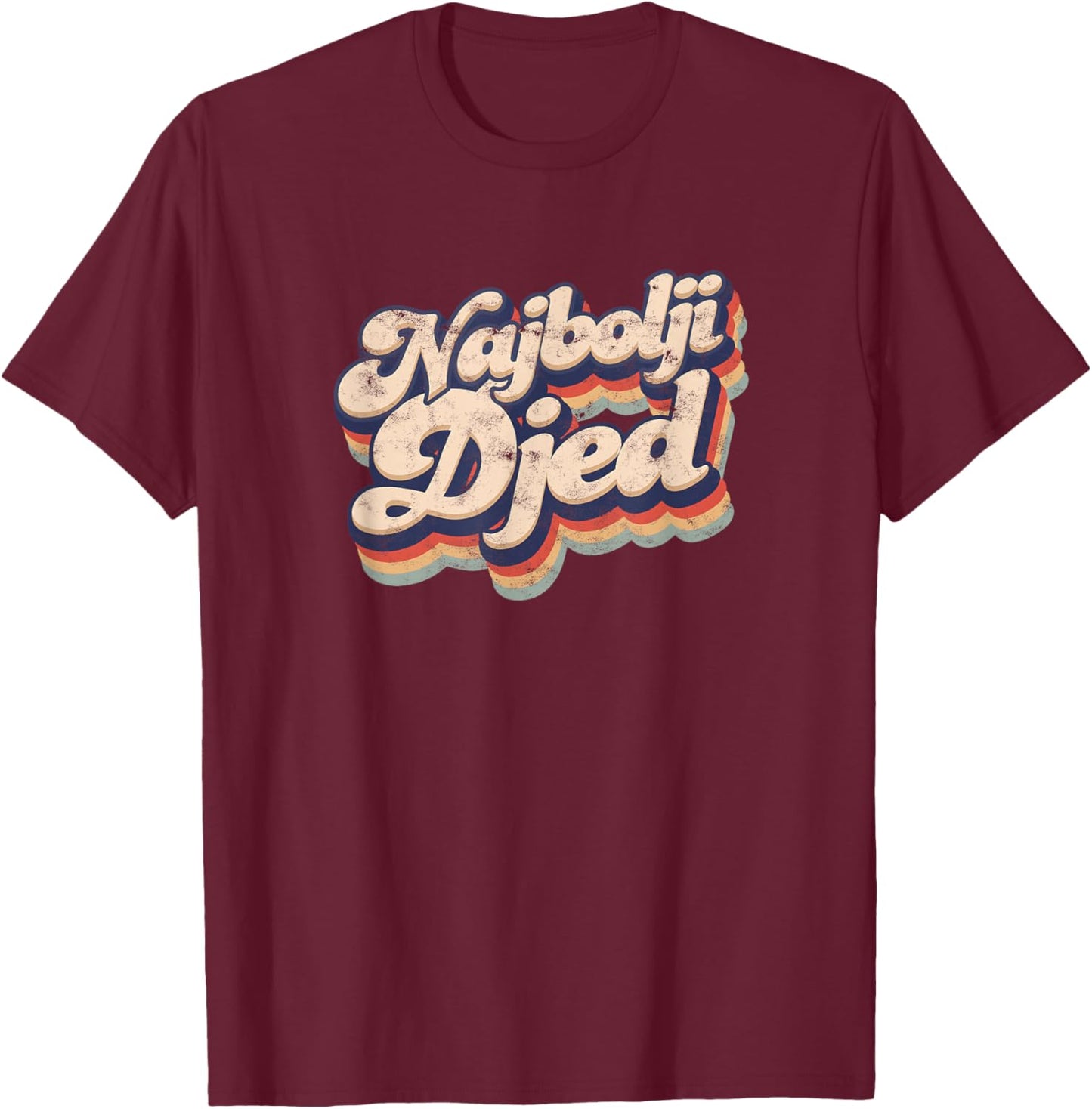 Balkan Jugo - Jugoslawien - Spruch - Najbolji Djed T-Shirt - T-Shirt | Maroon