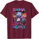 Disney - Vampirina Ghoul Girls Trio T-Shirt - T-Shirt | Maroon