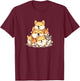 Cute Kawaii Corgi Dog Boys Girls Kids T-Shirt - T-Shirt | Maroon