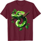Green Tree Python Owner Reptiles for Snake Lover T-Shirt - T-Shirt | Maroon