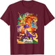 Spyro Reignited Trilogy Mighty Dragon Warrior Game Poster T-Shirt - T-Shirt | Maroon