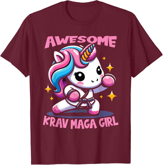 Krav Maga T-Shirt - T-Shirt | Maroon