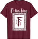 fit for a King T-Shirt - T-Shirt | Maroon