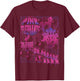 Disney Dumbo Pink Elephants On Parade Small T-Shirt - T-Shirt | Maroon