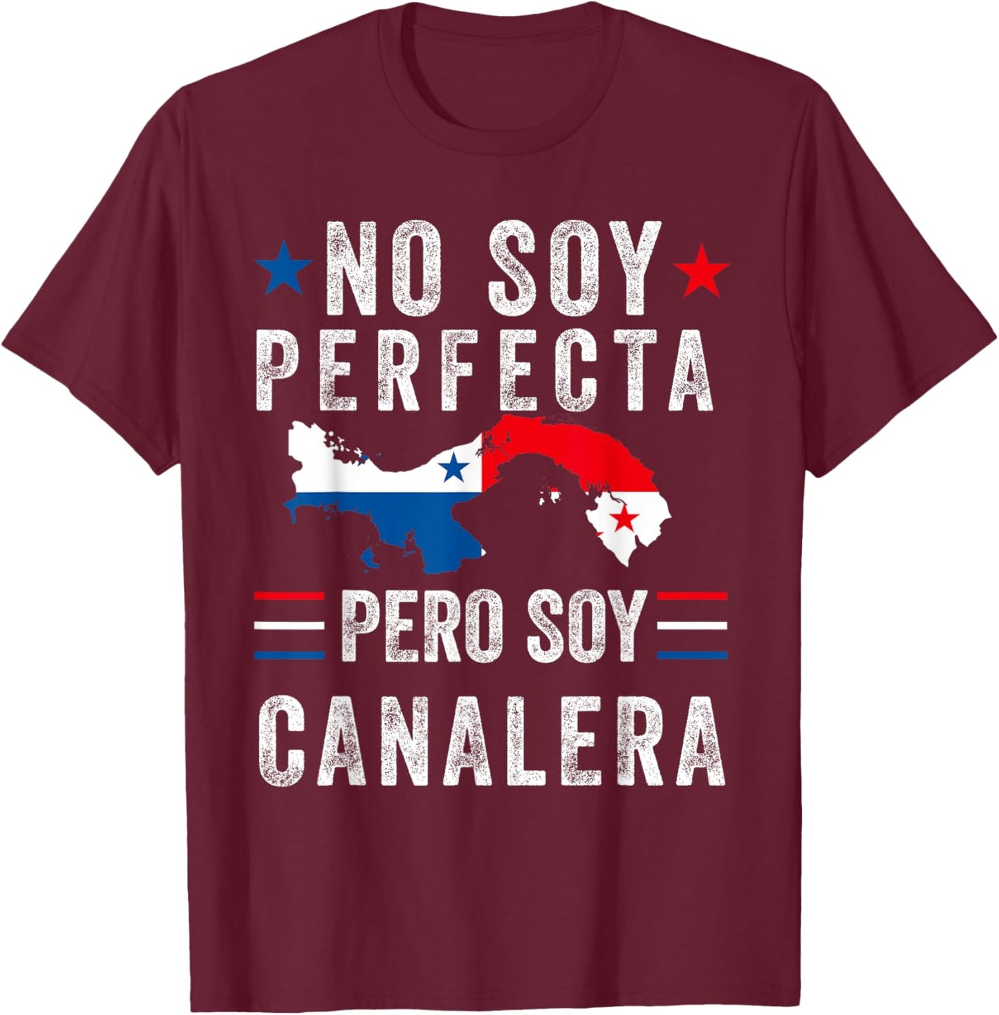 Camiseta Panama Panamanian Flag DNA Panameña Mujer Women T-Shirt - T-Shirt | Maroon