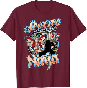 Spotted Lanternfly Trap Ninja Warrior Assassin Lantern Fly T-Shirt - T-Shirt | Maroon
