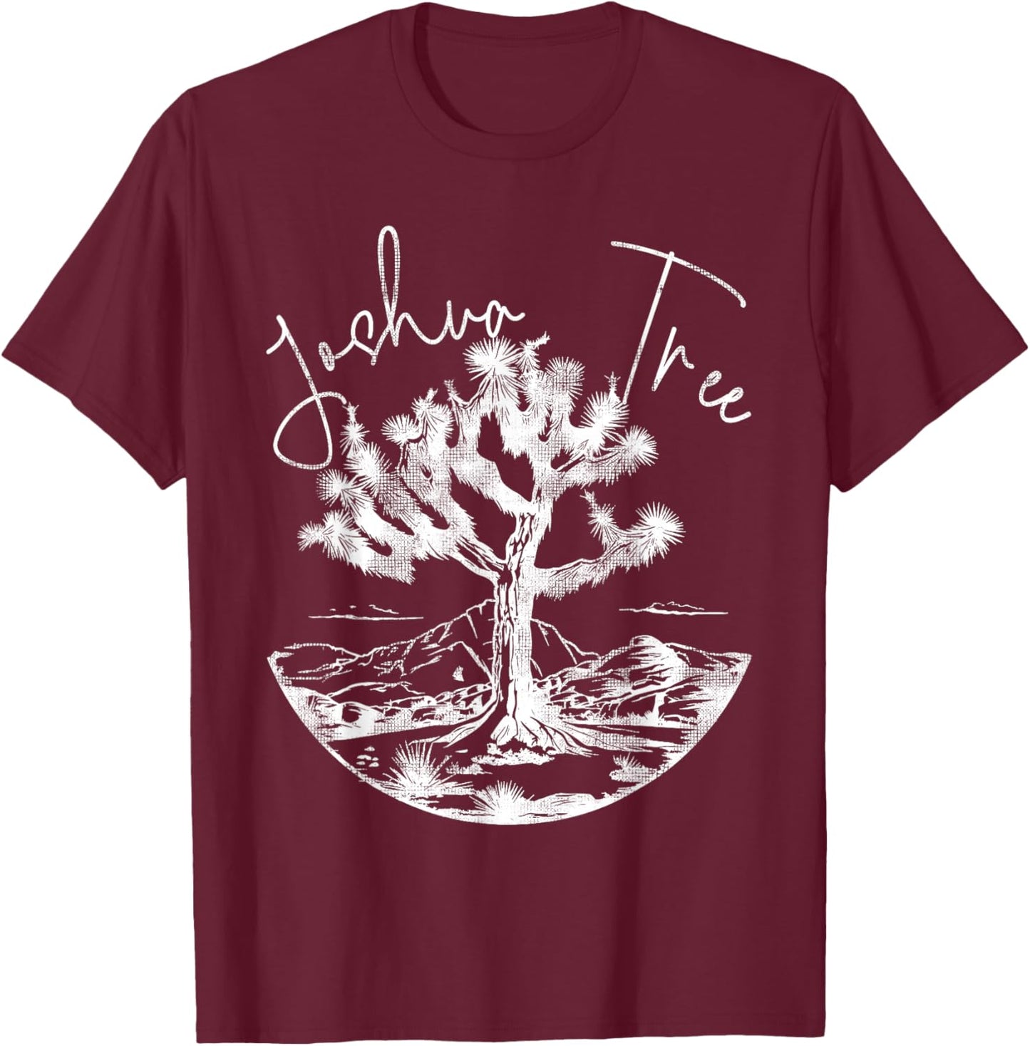 Joshua Tree T-Shirt - T-Shirt | Maroon