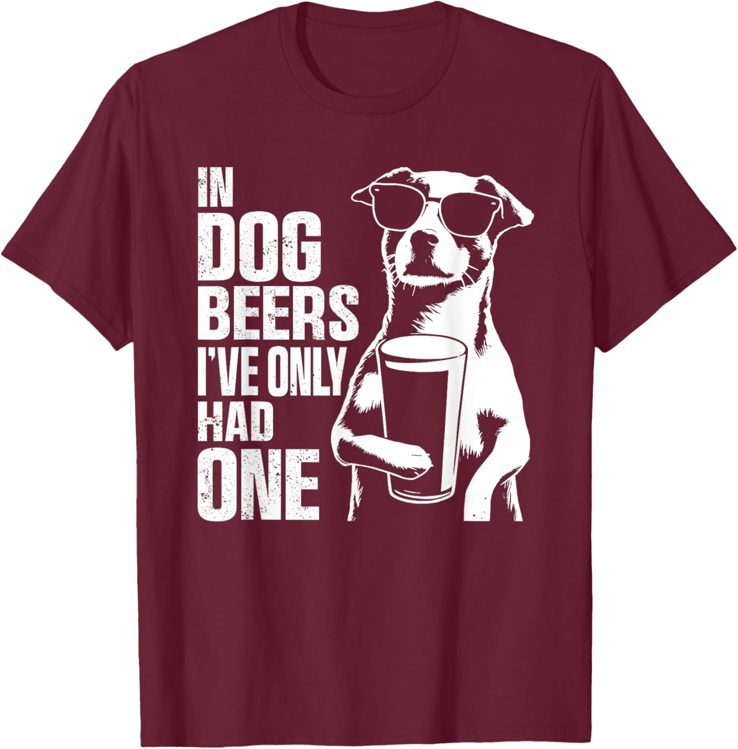 Retro Beer Pun Bar Pub Crawl Party Men Women Funny Beer T-Shirt - T-Shirt | Maroon