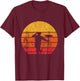 Retro Chimney Sweep Profession Vintage Chimney Sweeping T-Shirt - T-Shirt | Maroon