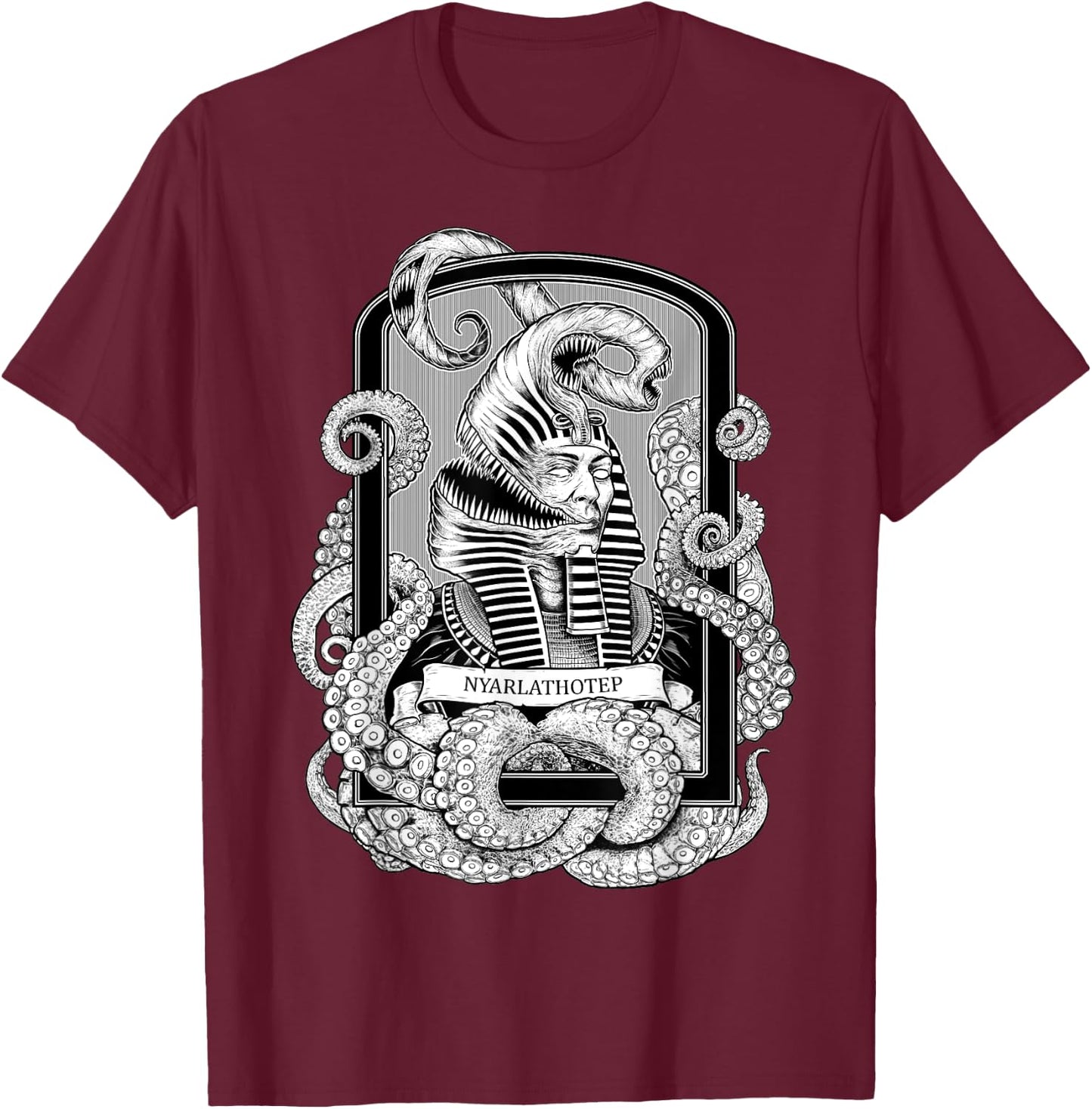 Nyarlathotep T-Shirt - T-Shirt | Maroon