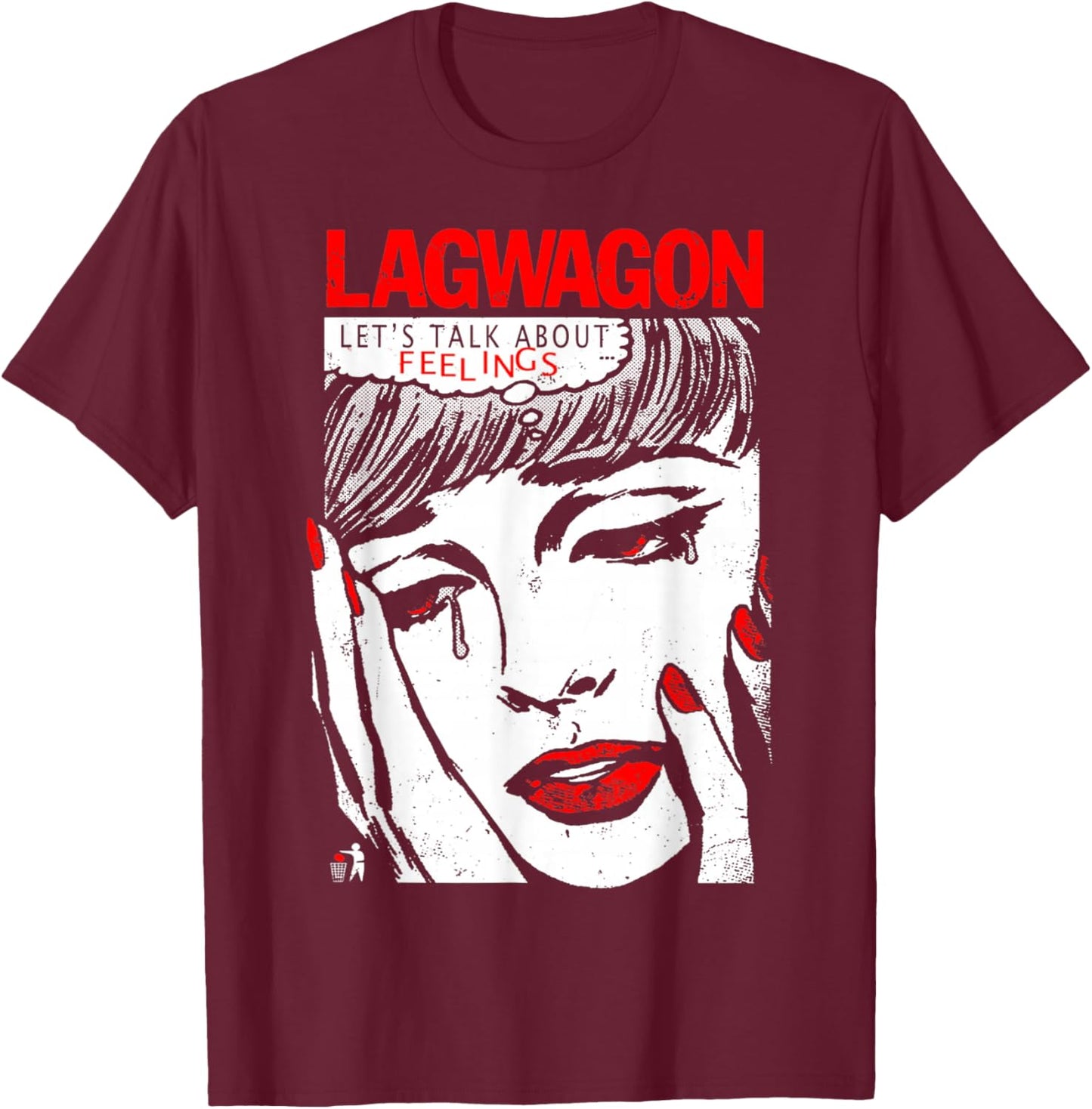 Lagwagon T-Shirt - T-Shirt | Maroon