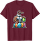Jacked Easter Bunny Gym T-Shirt - T-Shirt | Maroon
