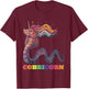 King Cobra Unicorn Cobricorn Funny Snake Lover Gift Cute T-Shirt - T-Shirt | Maroon