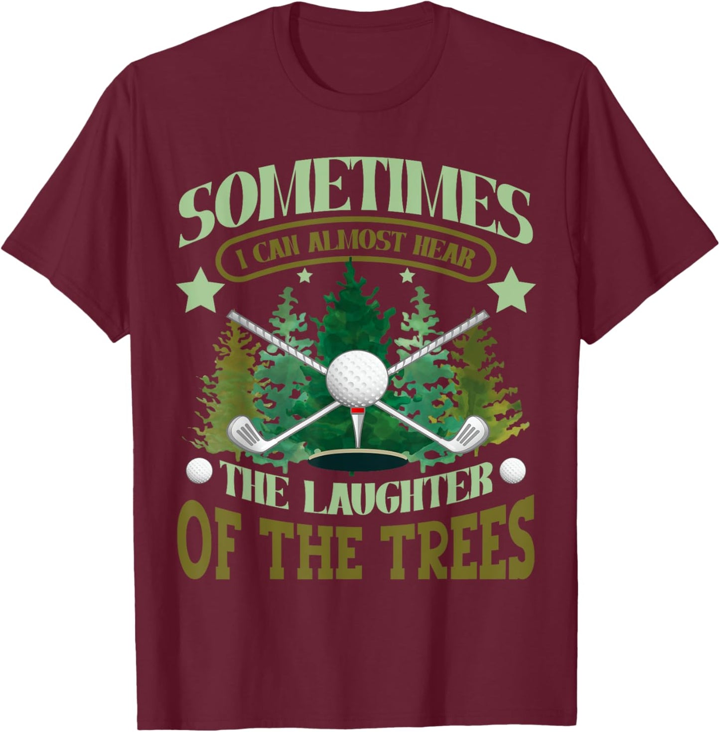 Funny Golfer Golfing Golf Player Humor T-Shirt - T-Shirt | Maroon