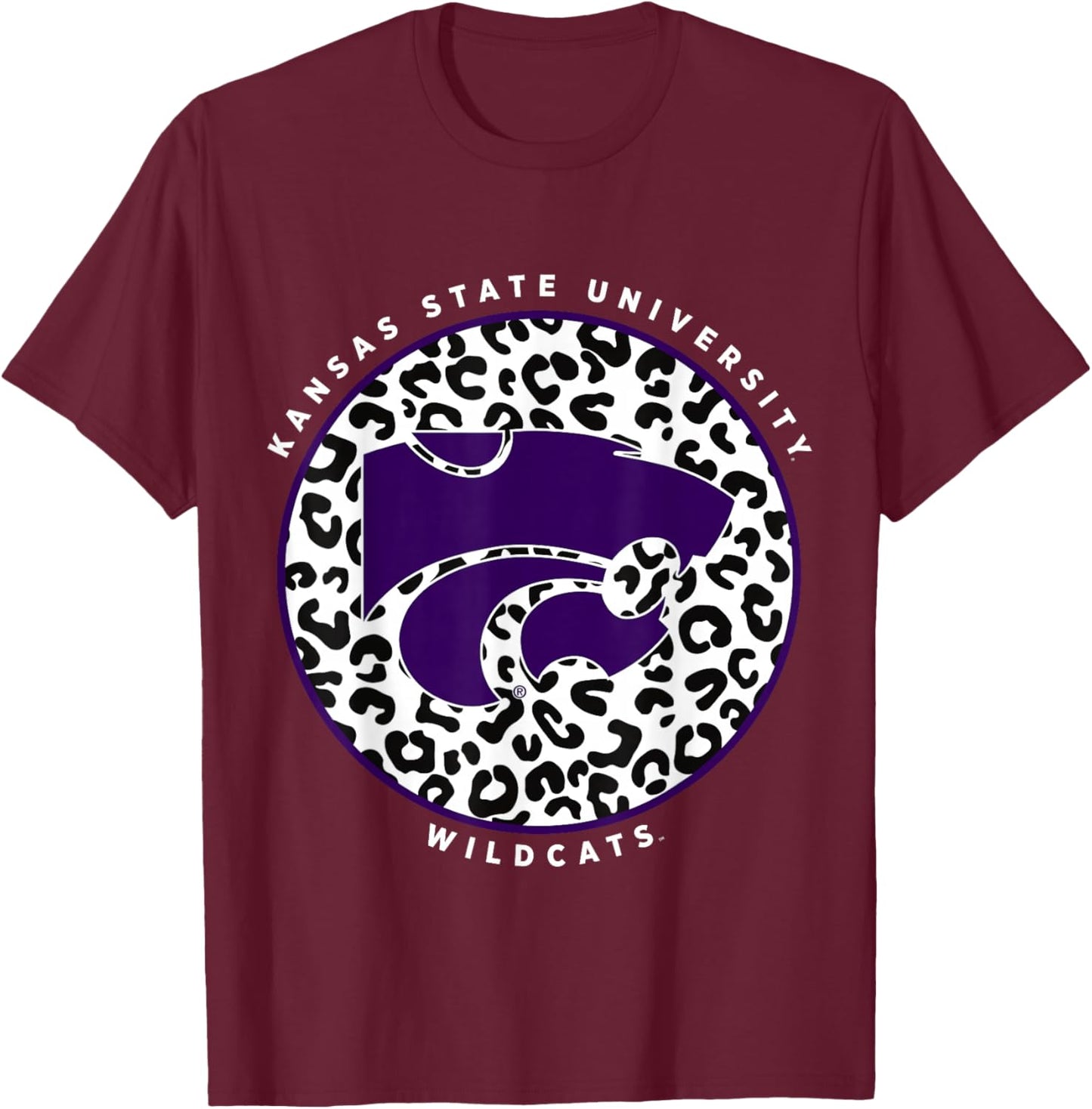 Kansas State Wildcats | Official NCAA University | MMKST08 T-Shirt - T-Shirt | Maroon