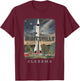 Huntsville Alabama AL Rocket City SD047 T-Shirt - T-Shirt | Maroon