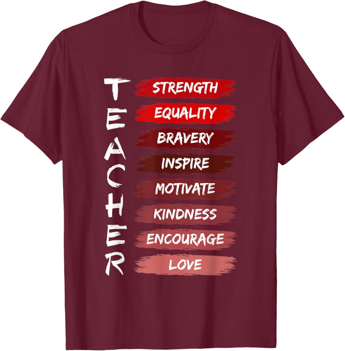 Teacher History Black History Africa T-Shirt - T-Shirt | Maroon
