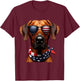 American Rhodesian Ridgeback Dog 4th Of July Owner Patriot T-Shirt - T-Shirt | Maroon