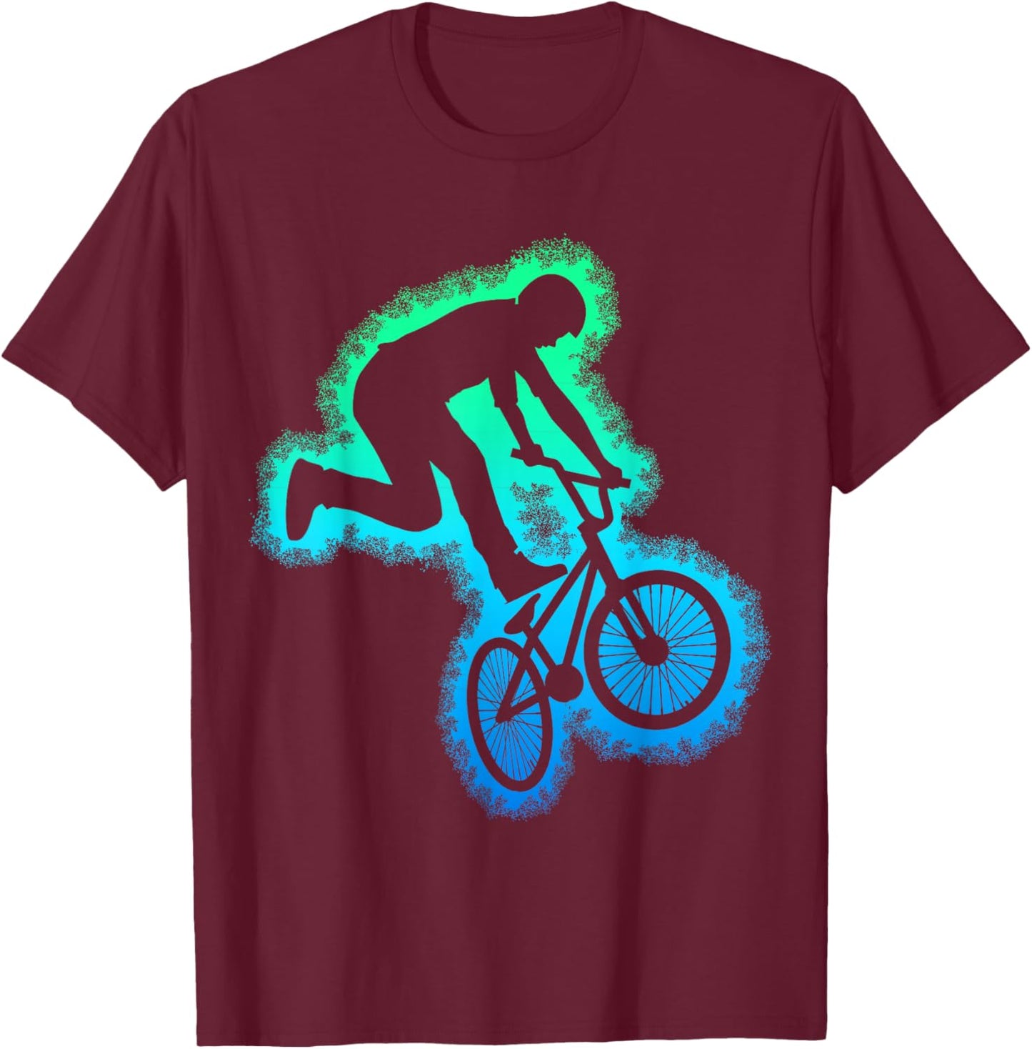 BMX Bike Boys Children T-Shirt - T-Shirt | Maroon