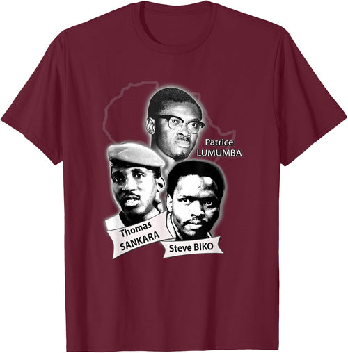 Patrice Lumba, Thomas Sankara, Steve Biko