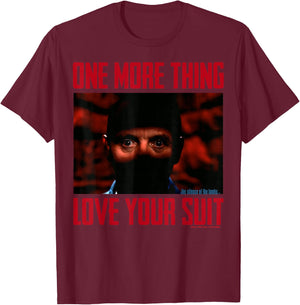The Silence of The Lambs Hannibal Lecter Love Your Suit T-Shirt - T-Shirt | Maroon