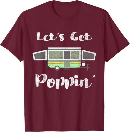 Pop Up Camper Camping Tent Trailer RV Poppin Mobile Caravan