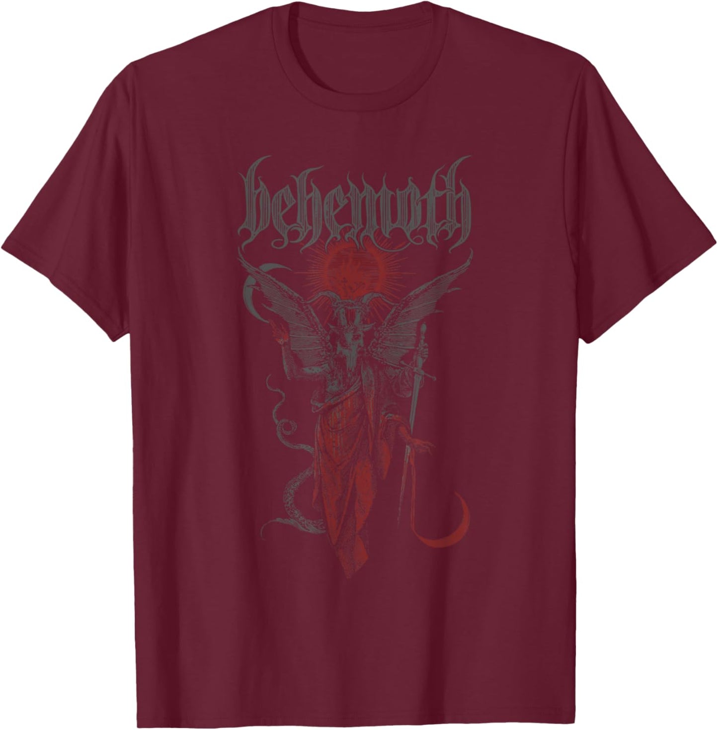 Behemoth Gabriel T-Shirt - T-Shirt | Maroon