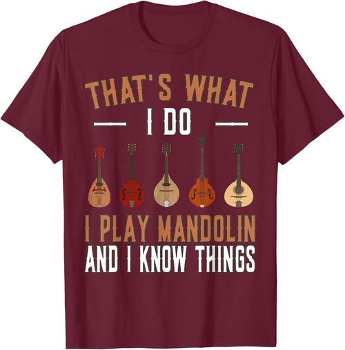 Thats what I do I play Mandolin Music Mandolins