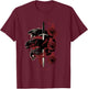 Game of Thrones Targaryen Dragons Small T-Shirt - T-Shirt | Maroon