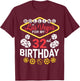 Rolling In Las Vegas For My 32nd Birthday Happy 32 Years Old T-Shirt - T-Shirt | Maroon