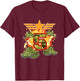 Kids 5th Birthday Army T-Shirt - T-Shirt | Maroon