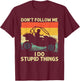 Side-By-Side Design Women UTV ATV SxS Off Road Lover T-Shirt - T-Shirt | Maroon