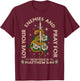 Love Your Enemies And Pray For Those Who Persecute You T-Shirt - T-Shirt | Maroon