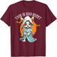 Chihuahua Halloween Puppy Trick Or Treat Spooky Dog Lover T-Shirt - T-Shirt | Maroon