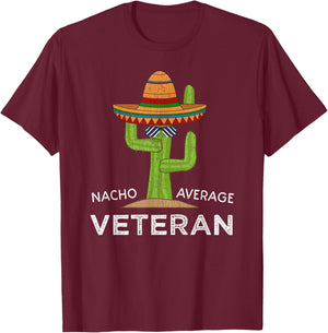 Funny Military Veteran T-Shirt - T-Shirt | Maroon