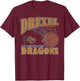 Drexel Dragons Women's Basketball Vintage Lift T-Shirt - T-Shirt | Maroon