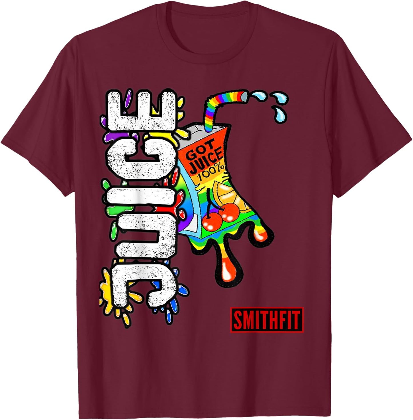 Juice T-Shirt - T-Shirt | Maroon