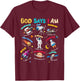 God Says I Am Planets Science Solar Star System Christ Bible T-Shirt - T-Shirt | Maroon