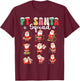 PT Santa Squad Physical Therapy Christmas Physical Therapist T-Shirt - T-Shirt | Maroon