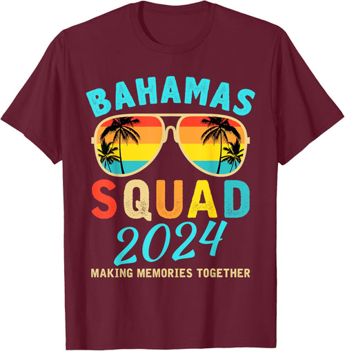 Bahamas Vacation 2024 Squad Family Friends Matching Group