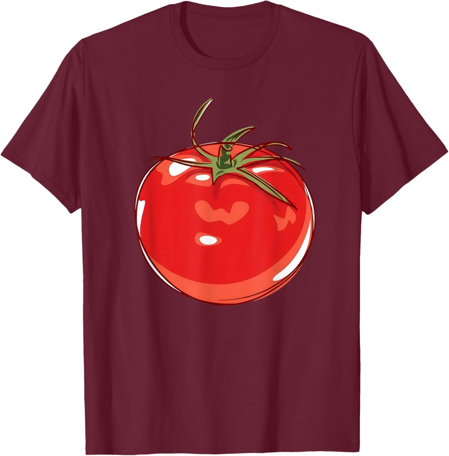 Tomato shirt for girls, Tomato for kids, Tomato for youth T-Shirt - T-Shirt | Maroon