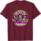 Disney The Muppets Dr. Teeth & Electric Mayhem Neon Sign T-Shirt - T-Shirt | Maroon